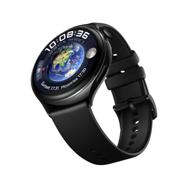 Часовник Huawei Watch 4 Archi-L19F, Amoled, 466x466, PPI 310, 2G, e-sim, Single - band GNSS, BT5.2 BR+BLE, 5ATM, 530mAh, Black+Freebuds 5i