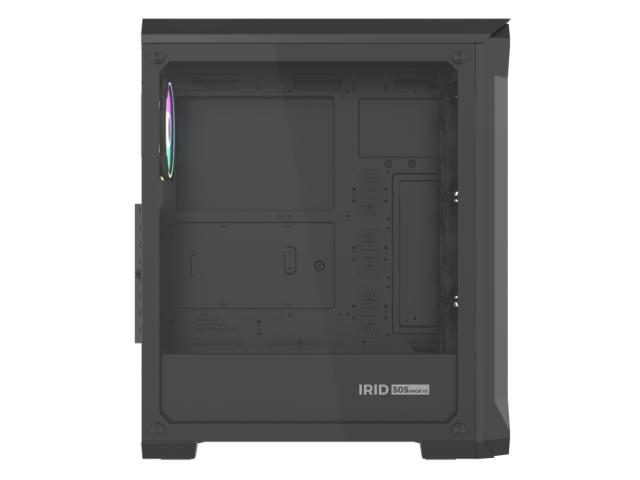 Кутия за компютър Genesis Gaming PC Case IRID 505 ARGB V2 Midi Tower Window Black