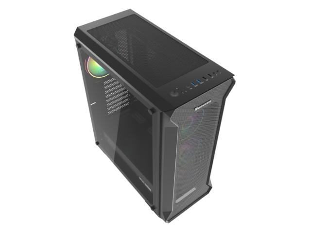 Кутия за компютър Genesis Gaming PC Case IRID 505 ARGB V2 Midi Tower Window Black