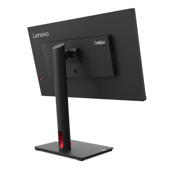 Монитор Lenovo ThinkVision T24i-30, 23.8" (60.45cm), IPS панел, Full HD, 4ms, 250cd/m2, HDMI, DisplayPort, VGA, USB