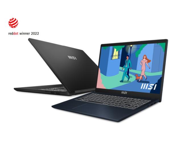 Лаптоп MSI Modern 15 B7M, Ryzen 5 7530U (6C/12T, up to 4.50 GHz, 16MB L3, 15W), 15.6" FHD (1920x1080), IPS, AMD Graphics, DDR4 16GB (3200MHz), 512GB SSD, WiFi 6E RZ608, backlight KBD White, BT, 3 cell, 39.3Whr, 2Y, Classic Black + ZTE A51 4G, Blue