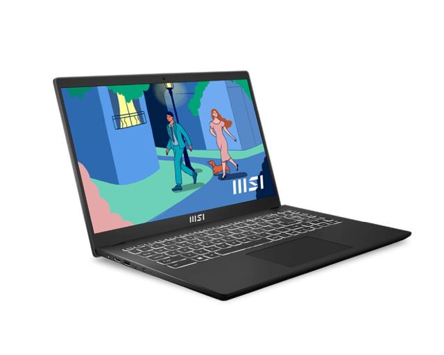 Лаптоп MSI Modern 15 B7M, Ryzen 5 7530U (6C/12T, up to 4.50 GHz, 16MB L3, 15W), 15.6" FHD (1920x1080), IPS, AMD Graphics, DDR4 16GB (3200MHz), 512GB SSD, WiFi 6E RZ608, backlight KBD White, BT, 3 cell, 39.3Whr, 2Y, Classic Black + ZTE A51 4G, Blue