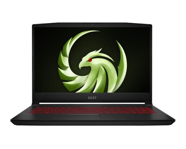 Лаптоп MSI Bravo 15 B5ED, RX6500M GDDR6 4GB, 15.6" FHD (1920x1080), 144Hz, IPS-Level, AMD Ryzen 5 5600H (6C/12T, 16MB L3), DDR4 8GB, 512GB NVMe PCIe SSD, NO M.2 slot free, Wi-Fi 6E, Single backlight KB(Red), 3-Cell 53.5Whr, No OS2.35 kg + ZTE A51 4G,