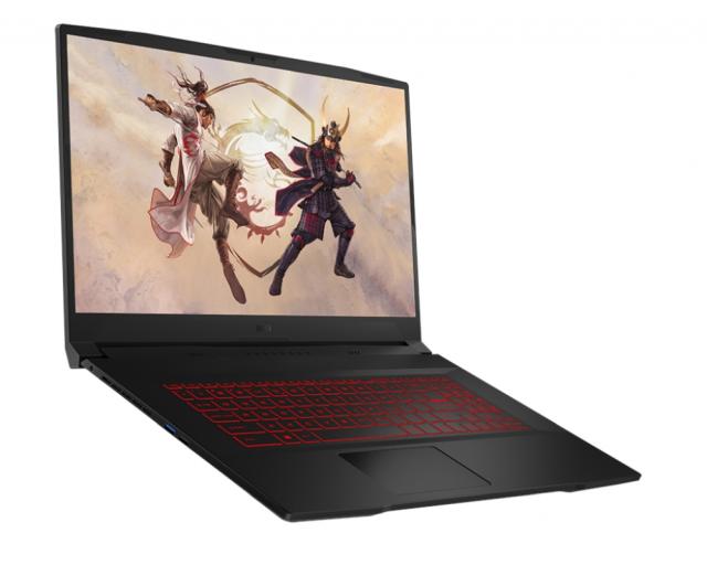 Лаптоп MSI Katana GF76 12UE, RTX3060 GDDR6 6GB, 17.3" FHD (1920x1080), 144Hz, i7-12700H, DDR4 16GB 3200MHz (8GBx2), 1TB NVMe PCIe SSD Gen4x4, 2x M.2 (1 slot free), Intel Wi-Fi 6, BT5.2, backlight KB(Red), 3-Cell 53.5Whr, No OS, 2.6 kg, 2Y + ZTE A51 4