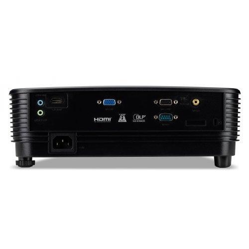 Мултимедиен проектор Acer Projector X1323WHP, DLP, WXGA (1280x800), 4000Lm, 20000;1, 3D, HDMI, USB, RS232, Audio in/out, RGB, RCA, 3W Speaker, 2.25kg, Black + Acer T82-W01MW 82.5" (16:10) Tripod Screen White