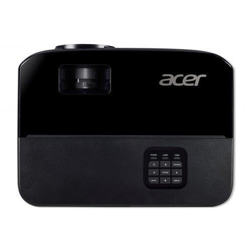 Мултимедиен проектор Acer Projector X1323WHP, DLP, WXGA (1280x800), 4000Lm, 20000;1, 3D, HDMI, USB, RS232, Audio in/out, RGB, RCA, 3W Speaker, 2.25kg, Black + Acer T82-W01MW 82.5" (16:10) Tripod Screen White