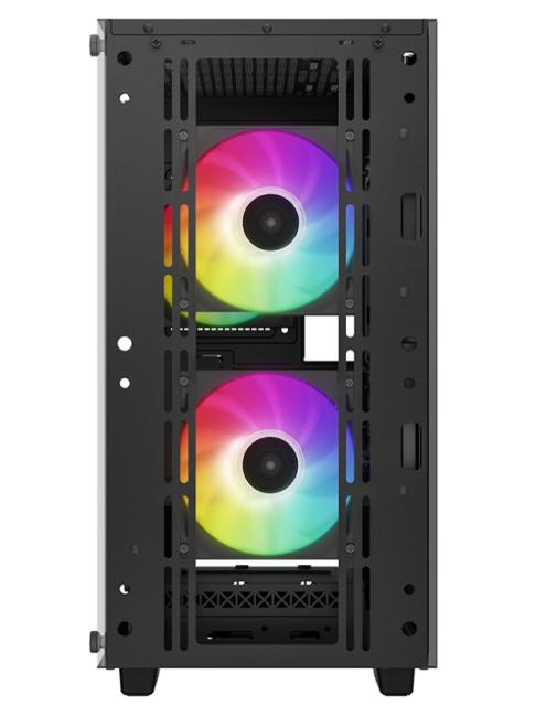 Кутия за компютър DeepCool CC360 ARGB, 1 x USB 3.0, 1 x USB 2.0, HD Audio x 1, mATX, Mini-ITX