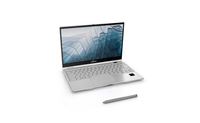 Лаптоп Fujitsu LIFEBOOK U9313X, Intel Core i7-1370P, 13.3" FHD AG Touch with IR Cam, 32GB onboard, SSD 1TB PCIe Value G4 SSD FDE, FPR, 5G/LTE 4G ready, 4cell 50Wh, Intel WiFi 6E AX211, BT5.2, SCR, Intel IRIS graphics, Backlit KBD silver, Win11 Pro(64