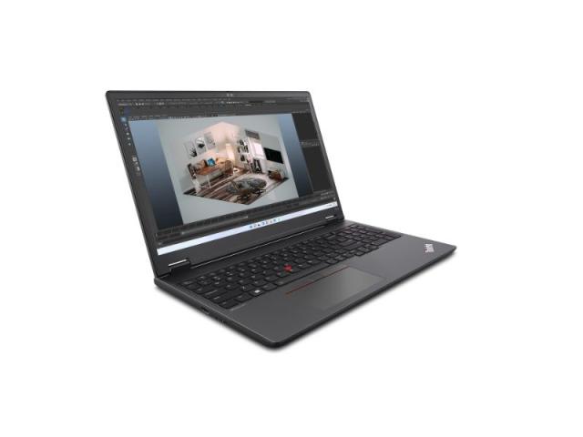 Лаптоп Lenovo ThinkPad P16v G1 Intel Core i7-13700H (up to 5GHz, 24MB), 32GB DDR5 5600MHz, 1TB SSD, 16" WQUXGA (3840x2400) IPS AG, NVIDIA RTX A1000/6GB, WLAN, BT, Color Calibration, 5MP&IR Cam, FPR, Backlit KB, Win11Pro
