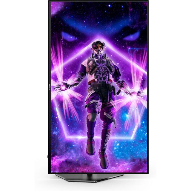 Монитор AOC AG276QZD, 26.5" OLED WLED, 2560x1440@240Hz, 0.03ms GtG, 1000cd/m2, 1000000:1, DCR 80M:1, Adaptive Sync, FlickerFree, Low Blue Light, 5Wx2, Tilt, Height Adjust, Pivot, Swivel, 2xHDMI, 2xDP, USB hub