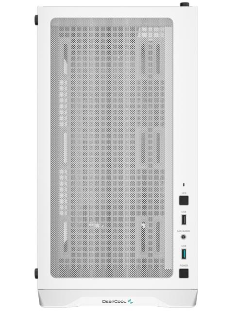 Кутия за компютър DeepCool CC360 ARGB WH, 1 x USB 3.0, 1 x USB 2.0, HD Audio x 1, mATX, Mini-ITX 