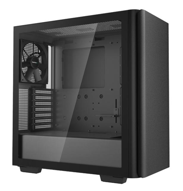 Кутия за компютър DeepCool CK500, 2x USB3.0, 1x Audio×1, 1x TypeC, Mini-ITX / Micro-ATX / ATX / E-ATX