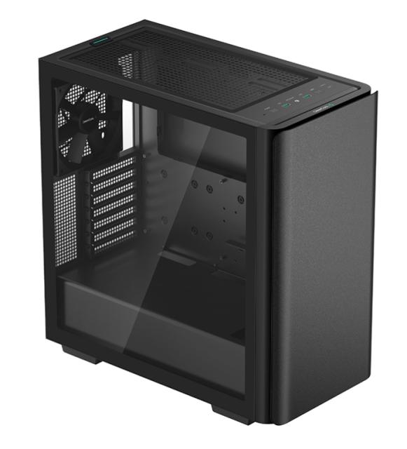 Кутия за компютър DeepCool CK500, 2x USB3.0, 1x Audio×1, 1x TypeC, Mini-ITX / Micro-ATX / ATX / E-ATX