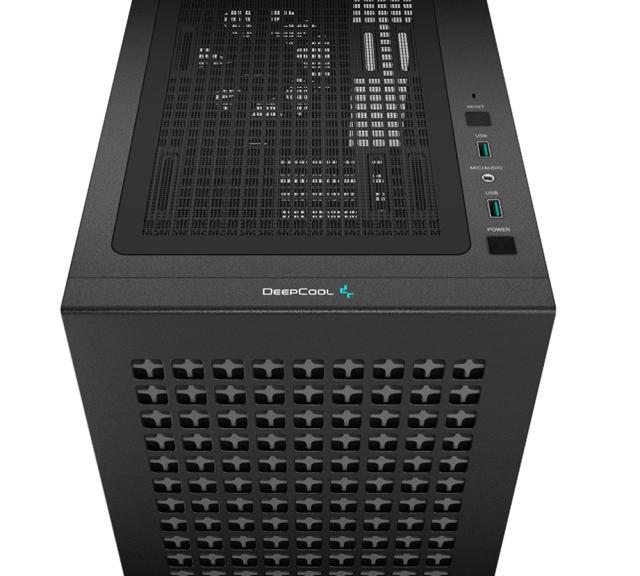 Кутия за компютър DeepCool CH370, Mid Tower, , 2xUSB3.0, 1xAudio, Mini-ITX/Micro-ATX