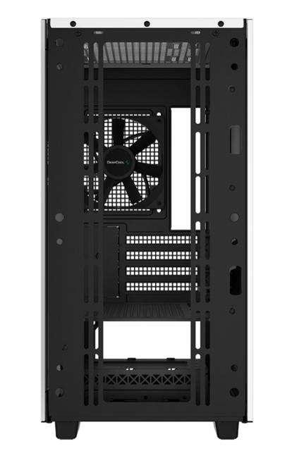 Кутия DeepCool CH370 WH, 2x USB3.0, Audio, Mini-ITX / Micro-ATX, бяла