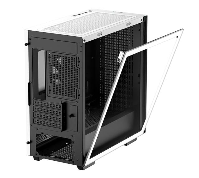 Кутия DeepCool CH370 WH, 2x USB3.0, Audio, Mini-ITX / Micro-ATX, бяла