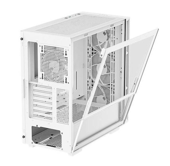 Кутия за компютър DeepCool CH560 WH, 1x USB3.0, USB TYPE-C, Mini-ITX, Micro-ATX, ATX, E-ATX