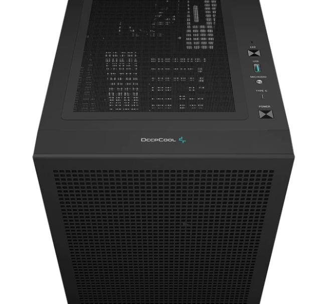 Кутия за компютър DeepCool CH560 Digital, Mid Tower, 1xUSB3.0, 1xType-C, 1xAudio, Mini-ITX/Micro-ATX/ATX/E-ATX