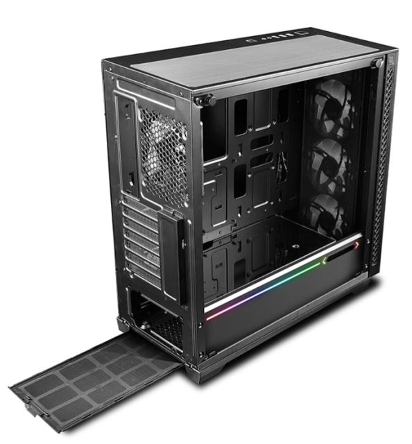 Кутия за компютър DeepCool MATREXX 70 ADD-RGB 3F, 2x USB 3.0, 1x USB 2.0, E-ATX, ATX, Micro ATX, Mini-ITX