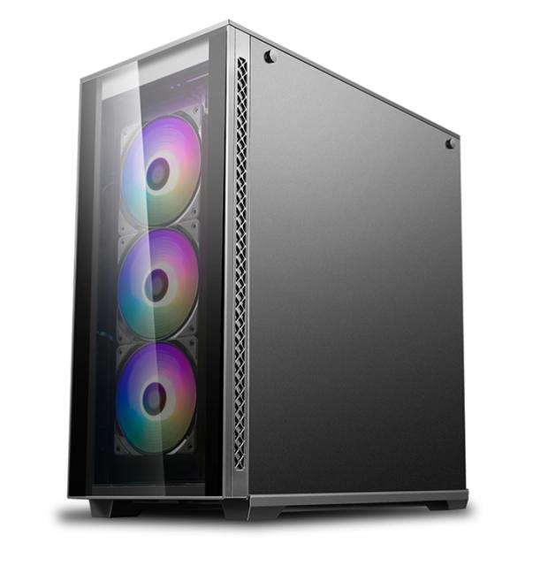 Кутия за компютър DeepCool MATREXX 70 ADD-RGB 3F, 2x USB 3.0, 1x USB 2.0, E-ATX, ATX, Micro ATX, Mini-ITX