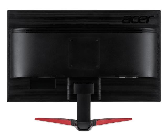 Монитор Acer KG251QDbmiipx, 24.5" Wide, TN LED, Anti-Glare, 1ms, ZeroFrame, FreeSync, 240Hz, 100M:1, 400 cd/m2, 1920x1080, HDMI, DP, Speakers 2x2W, Tilt, Black