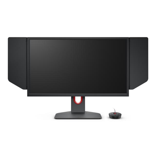 Монитор BenQ Zowie XL2546K, 24.5", 240Hz, FHD, DyAc+, e-Sports, XL Setting to Share, Quick Access Settings, S Switch, Black eQualizer, Color Vibrance, LBL, Shield, 1000:1, 320 cd/m2, HDMI 2.0 x3, DP 1.2, Headphone jack, Pivot, Swivel, Tilt, Height ad