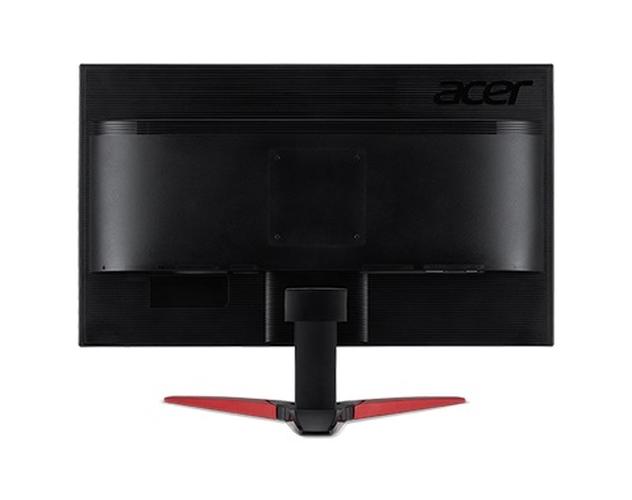 Монитор Acer KG251QJbmidpx, 24.5'' TN LED, Anti-Glare, FreeSync, ZeroFrame, 1ms, 100M:1, 400 cd/m2, 1920x1080 FHD, 165Hz, DVI, HDMI, DP, Audio in/out, Speakers 2x2W, Tilt, Black