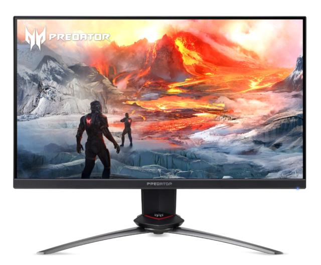 Монитор Acer Predator XB253QGPbmiiprzx, 24.5" IPS LED, ZeroFrame, G-SYNC Comp., HDR 400, 2ms/0.9ms(Min.), 100M:1, 400 nits, FHD 1920x1080, 144Hz, 2xHDMI, 1xDP , Audio out, USB 3.0 Hub, Height adj.,Tilt, Pivot, Swivel, Black