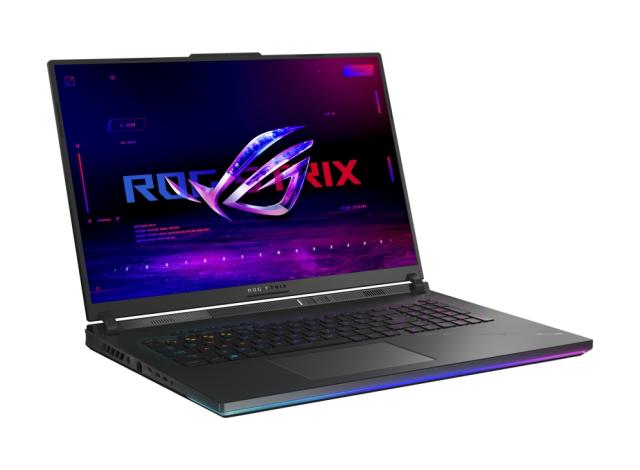 Лаптоп Asus ROG Strix SCAR 18 G834JZ-N6004X, i9-13980HX  2.2 GHz ,18" QHD+ 16:10 (2560 x 1600, WQXGA) 240Hz,32GB DDR5 4800MHz (2x16GB), 1TB M.2, RTX 4080,12GB DDR6, WiFi 6, RGB Per-Key Kbd, Win 11 Pro, Black