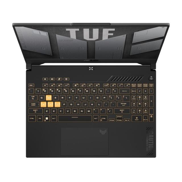 Лаптоп Asus TUF F15 FX507ZC4-HN009,Intel i5-12500H  2.5 GHz (18M Cache, up to 4.5 GHz, )144Hz, 16GB DDR4 3200MHz (2x8 GB),  512GB PCIe 3,RTX 3050 4GB GDDR6, Wi-Fi 6(802.11ax), Backlit Chiclet Keyboard 1-Zone RGB, no OS, Mecha Grey