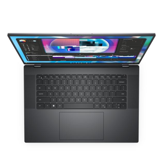 Лаптоп Dell Precision 5680, Intel Core i9-13900H (24MB, 14C,2.6-5.4GHz), 16" OLED touch (3840x2400), WLED DCI-P3 99%, 400 nits, Cam, 32GB (2x16 GB) LPDDR5, 6000MT/s, 1TB M.2 Gen 4 PCIe, NVIDIA RTX 3500 Ada, 12GB GDDR6, Wi-Fi 6/6E, BT, Backlit, Win 11