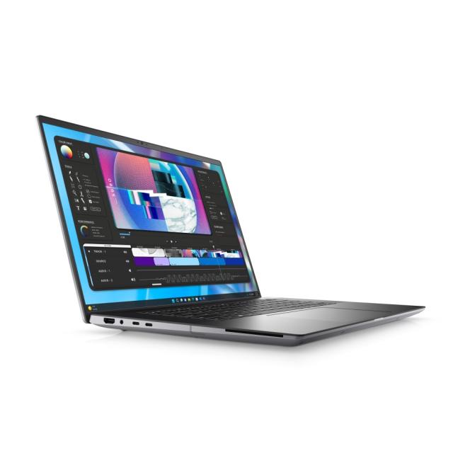Лаптоп Dell Precision 5680, Intel Core i7-13700H  (24MB, 14C, 2.4-5.0GHz), 16" FHD+ (1920x1200), WLED 100% DCI-P3, 500 nits, IR Cam, 32GB (2x16GB) LPDDR5, 6000MT/s, 1TB M.2 Gen 4 PCIe, NVIDIA RTX A1000, 6GB GDDR6, Wi-Fi 6/6E, BT, Backlit, Win 11 Pro,