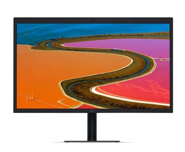 Монитор LG 27MD5KLP-B, 27" UltraFine 218 PPI 5K IPS LED (5120 x 2880), P3 99%, 500 cd/m, 1100:1, USB-C, Thunderbolt 3, Speakers 5W x 2, Cam&Mic, Height Adjustable, Tilt, Black