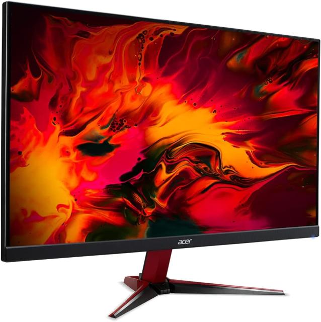Монитор Acer Nitro VG252QXbmiipx, 24.5" Wide IPS LED, Anti-Glare, ZeroFrame, G-Sync, 100M:1, 400nits, 1920x1080 FHD up to 240Hz, 1ms/0.5ms(Min.), 2xHDMI, DP, Audio out, Speakers 2x2W, Tilt, Black