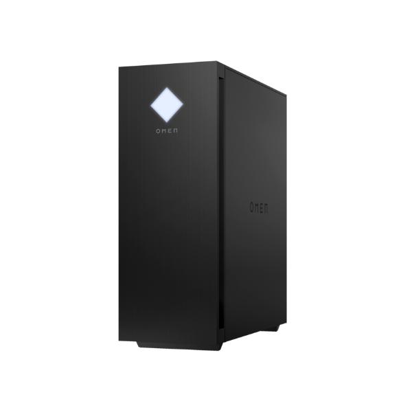 Настолен компютър OMEN by HP GT15-1005nu Black Glass, Core i7-13700F (2.1Ghz, up to 5.2GHz/24MB/16C), Kingston FURY 16GB DDR5 5200Mhz 2DIMM, 512GB PCIe SSD, NVIDIA GeForce RTX 4070 Ti 12GB, Wifi 6 ax 2x2, HP Keyboard & HP Mouse, Free DOS. 2Y Warranty