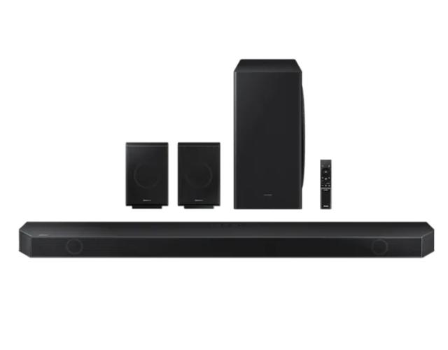 Аудио система Samsung HW-Q930C Soundbar 540 Watts 9.1.4ch, Wireless Dolby Atmos, Q-Symphony, SpaceFit Sound, Black