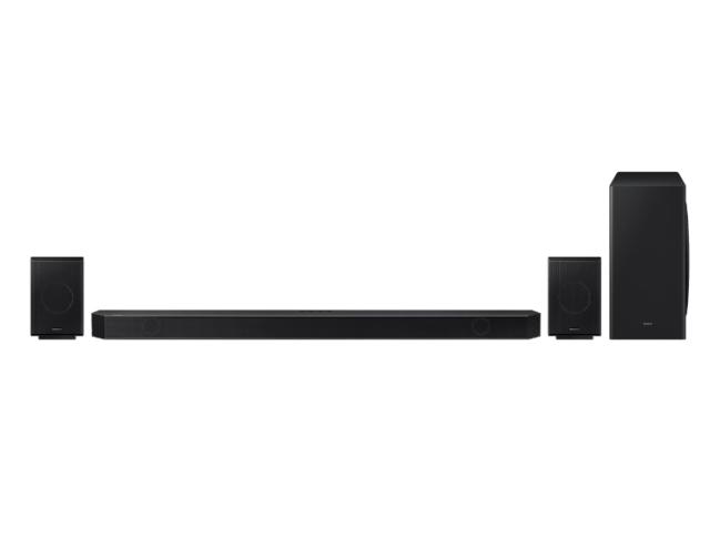 Аудио система Samsung HW-Q930C Soundbar 540 Watts 9.1.4ch, Wireless Dolby Atmos, Q-Symphony, SpaceFit Sound, Black