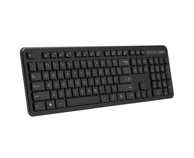 Клавиатура Asus CW100, WIRELESS KEYBOARD+MOUSE, Black