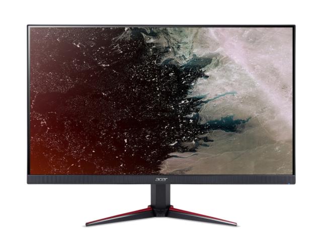 Монитор Acer Nitro VG270bmiix, 27" Wide IPS LED, Anti-Glare, ZeroFrame, FreeSync, 75Hz, 1ms, 100M:1, 250 cd/m2, FHD 1920x1080, VGA, 2xHDMI, Speakers 2Wx2, Audio in/out, Acer Display Widget, Black