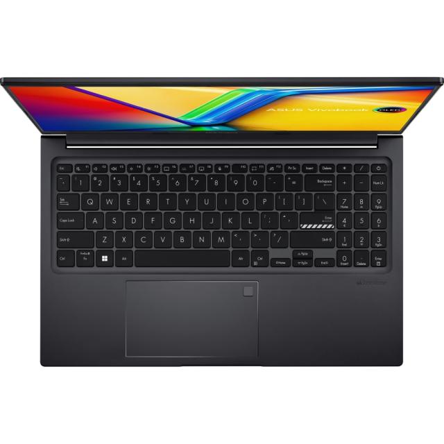 Лаптоп Asus Vivobook OLED X1505VA-OLED-L931W, INTEL I9-13900H, 15.6" FHD OLED (1920x1080), 16GB DDR4 (8ON BD.), 1 TB PCIEG3 SSD, Windows 11, Indie Black