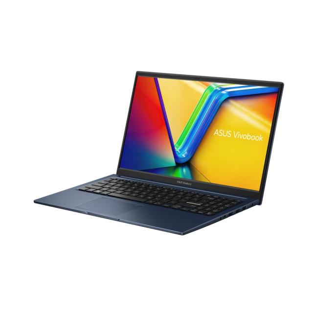 Лаптоп Asus Vivobook X1504VA-BQ512, INTEL I5-1335U, 15.6" IPS-level Panel, FHD, (1920x1080), DDR4 8GB (ON BD.), SSD 512G PCIE G3X2, No OS, Quiet Blue