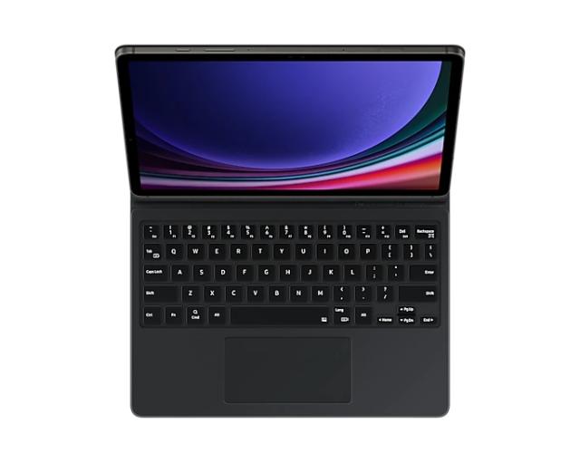 Клавиатура Samsung Tab S9 Book Cover Keyboard Black