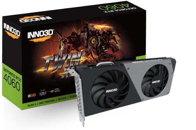 Видео карта Inno3D GeForce RTX 4060 Twin X2