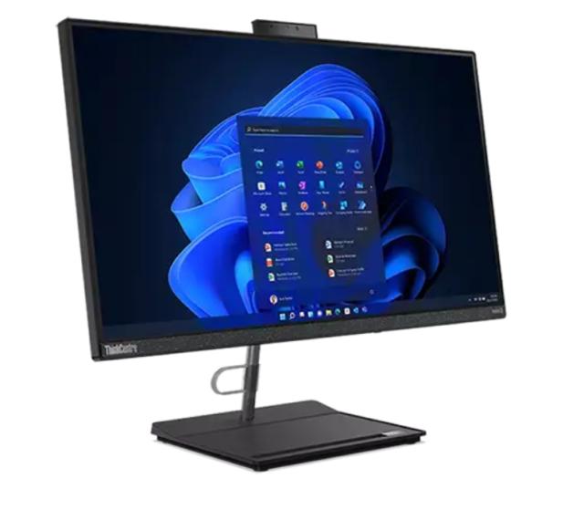 Настолен компютър - всичко в едно Lenovo ThinkCentre Neo 30a 24 AIO, Intel Core i3-1215U (up to  4.4GHz, 10MB), 8GB DDR4 3200MHz, 256GB SSD, 23.8" FHD (1920x1080) IPS AG, Intel UHD Graphics, WLAN, BT, HD 720p Cam, KB, Mouse, Liftable Stand, DOS, 3Y