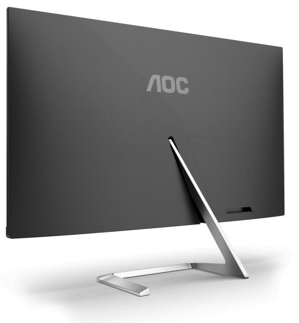 Монитор AOC Q27T1, 27" IPS WLED, 2560x1440@75Hz, 5ms GtG, 350cd m/2, 1000:1, DCR 50m:1, Adaptive Sync, FlickerFree, Low Blue Light, Tilt, Swivel, 2xHDMI, DP