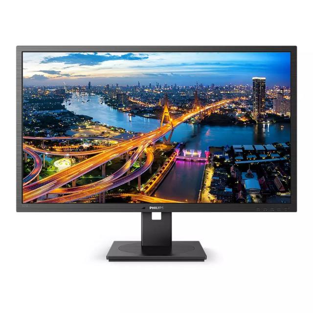 Монитор Philips 325B1L, 31.5" IPS WLED, 2560x1440@75Hz, 4ms GtG, 250cd m/2, 1200:1, DCR 50M:1, Adaptive Sync, FlickerFree, Low Blue Mode, 3Wx2, Tilt, Height Adjust, Pivot, Swivel, 2xHDMI, DP, USB hub