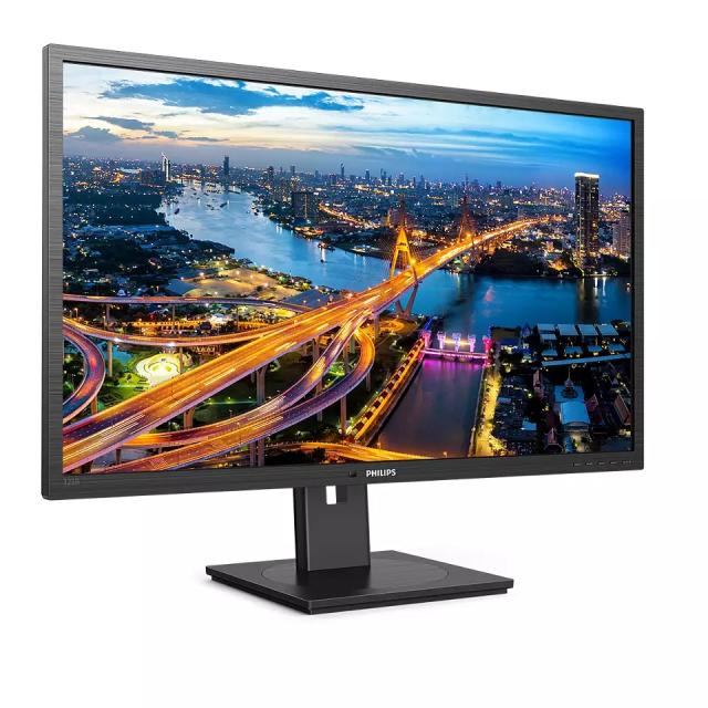 Монитор Philips 325B1L, 31.5" IPS WLED, 2560x1440@75Hz, 4ms GtG, 250cd m/2, 1200:1, DCR 50M:1, Adaptive Sync, FlickerFree, Low Blue Mode, 3Wx2, Tilt, Height Adjust, Pivot, Swivel, 2xHDMI, DP, USB hub