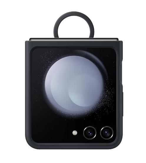 Калъф Samsung F731 Flip5 Silicone Case with Ring Indigo