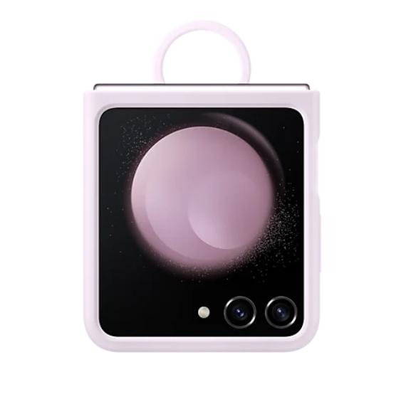 Калъф Samsung F731 Flip5 Silicone Case with Ring Lavnder