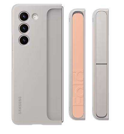 Калъф Samsung F946 Fold5 Standing Case with Strap Sand